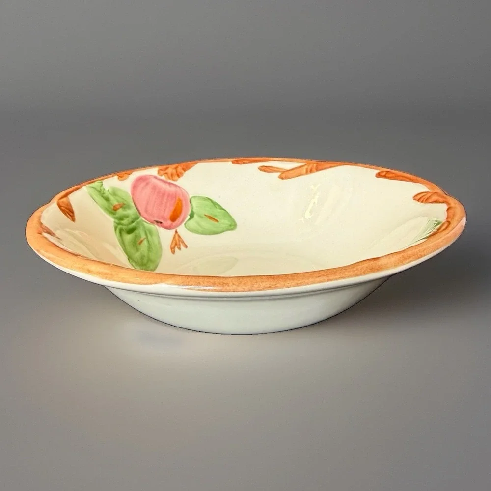 Vintage Franciscan Apple Coupe Cereal Bowl Ceramic 6